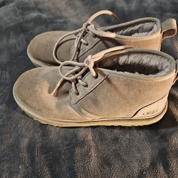 UGG Purple Lace Up Boots - Picture 6 of 8